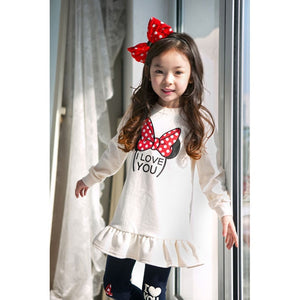 spring and autumn toddler girl clothing