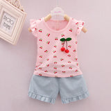 kids tracksuits for girls summer clothes