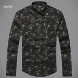 autumn  long sleeve shirts men