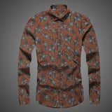 autumn  long sleeve shirts men